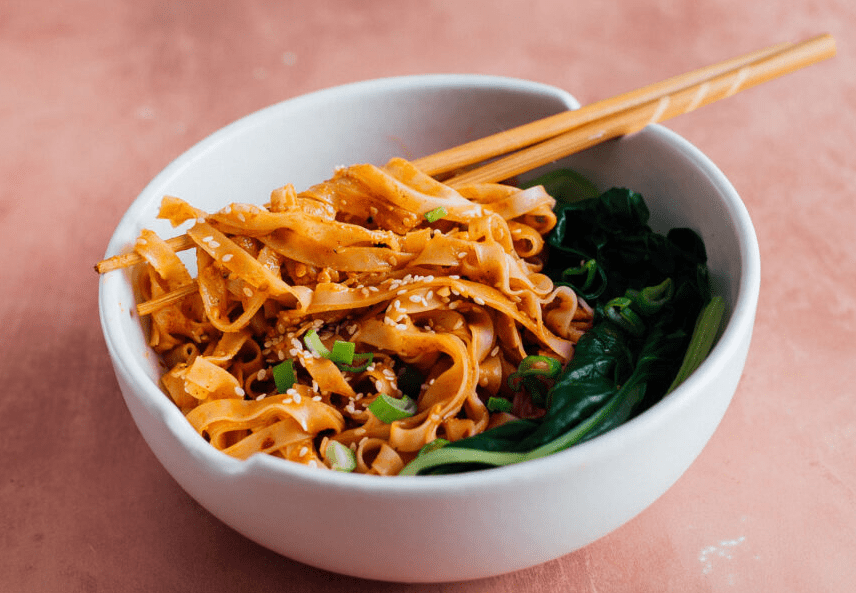 Dan dan noodles in 5 minutes vegan recipe
