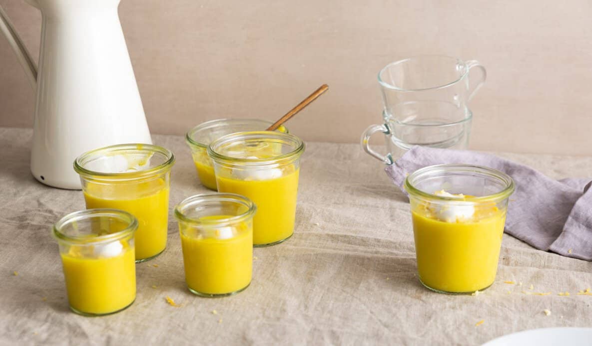 Lemon cream very easy plant based vegan recipe